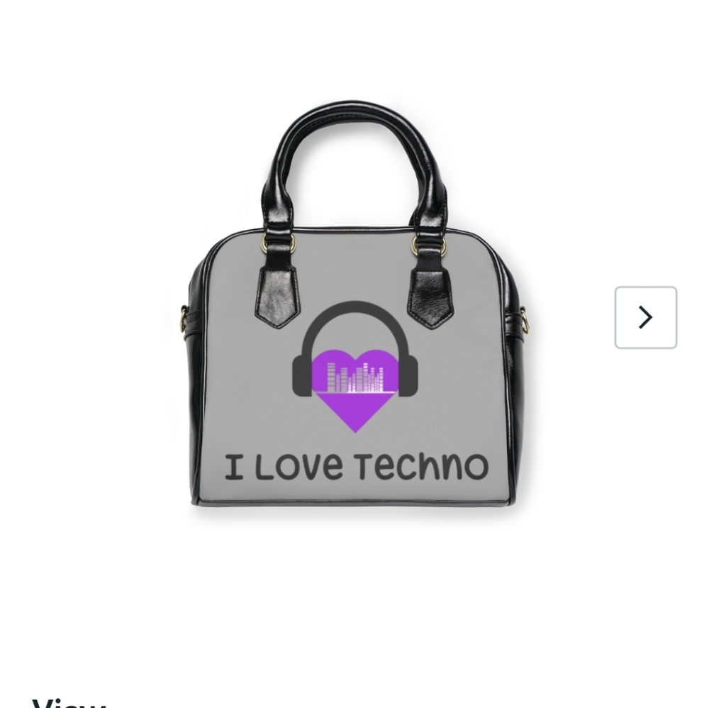 I love Techno and your Favorite Record Sucks  lolli Gaggins Collection  Bag